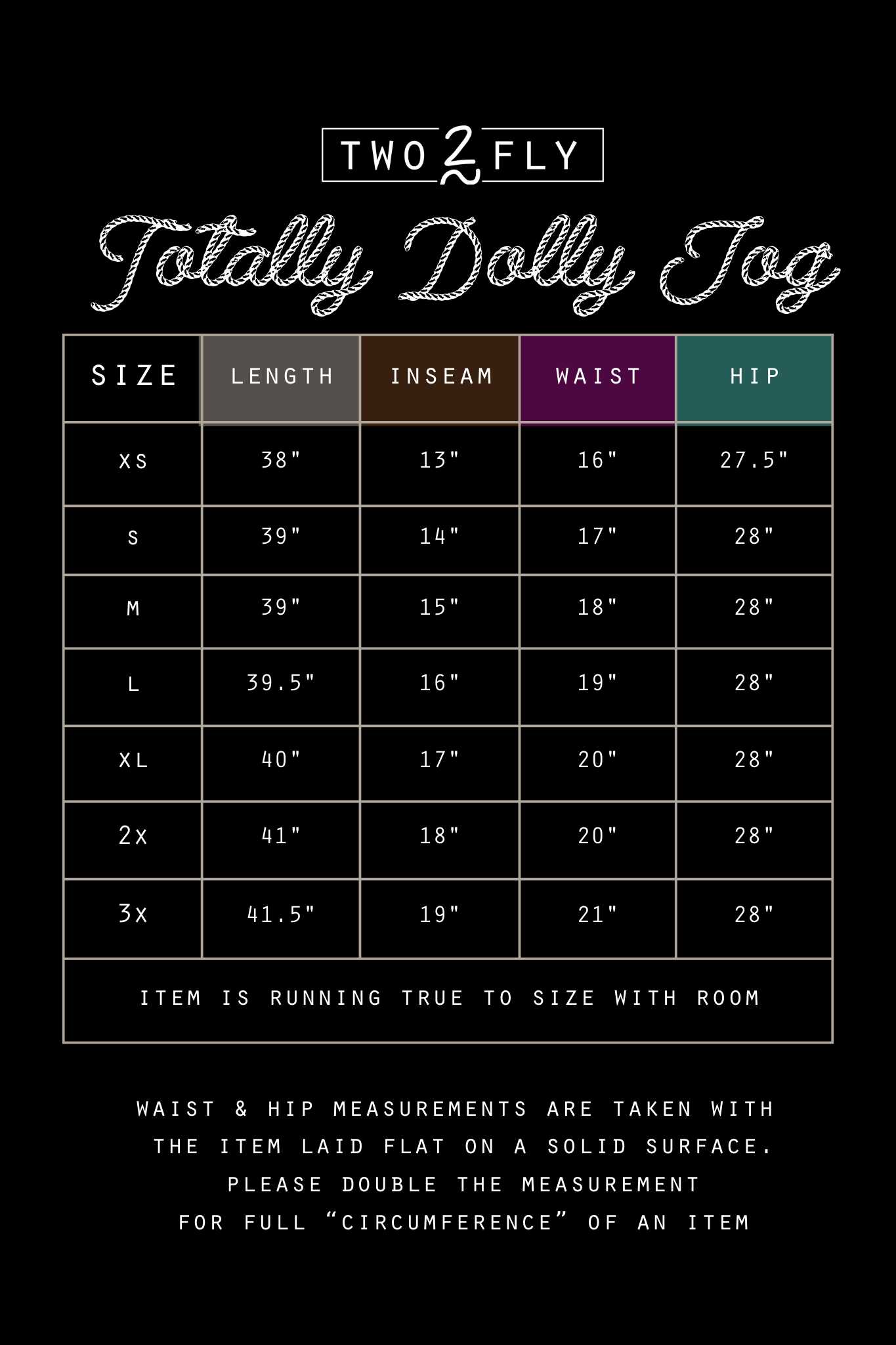 TOTALLY DOLLY *Joggers