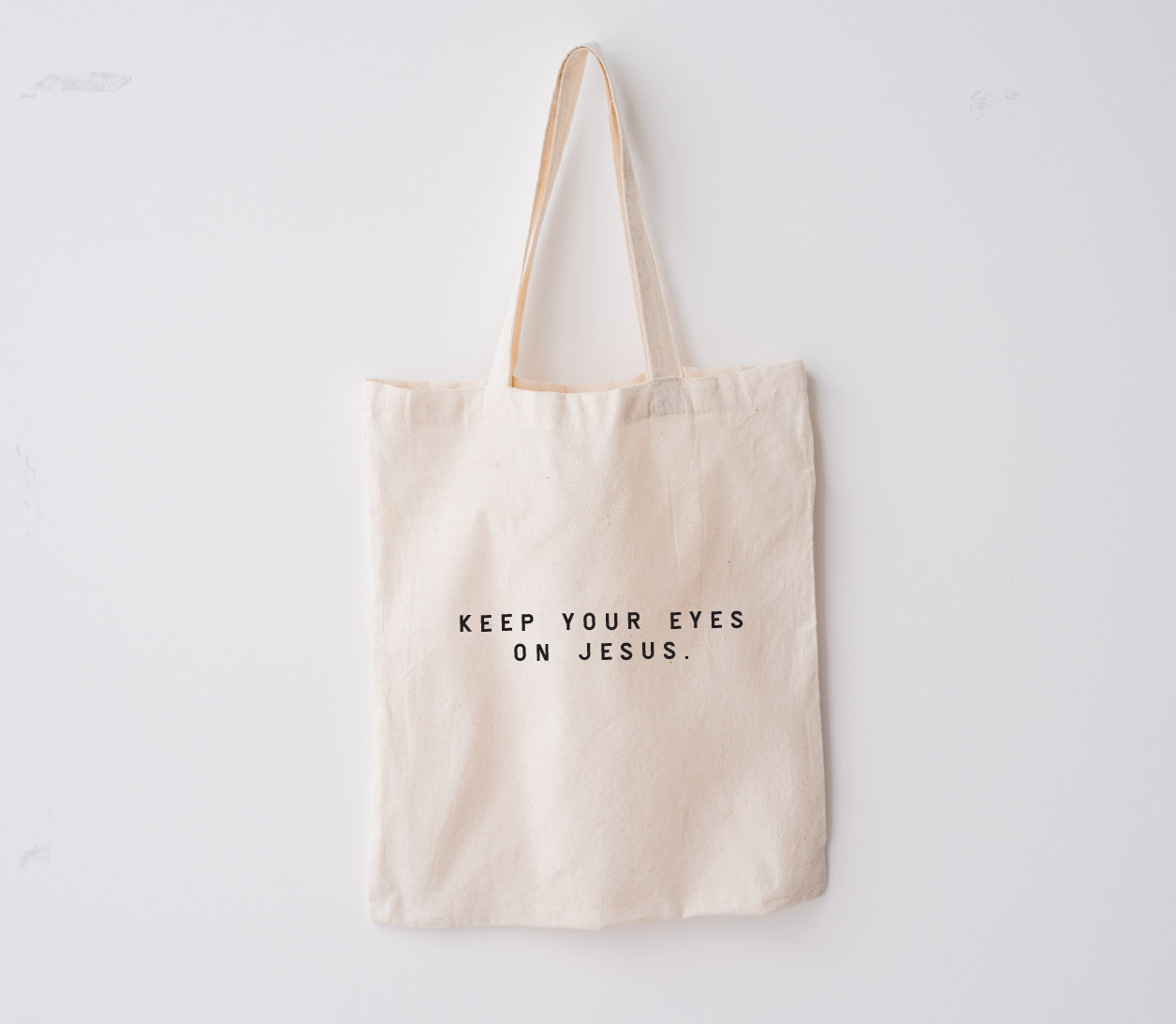 Keep Your Eyes on Jesus - Market Tote Bag