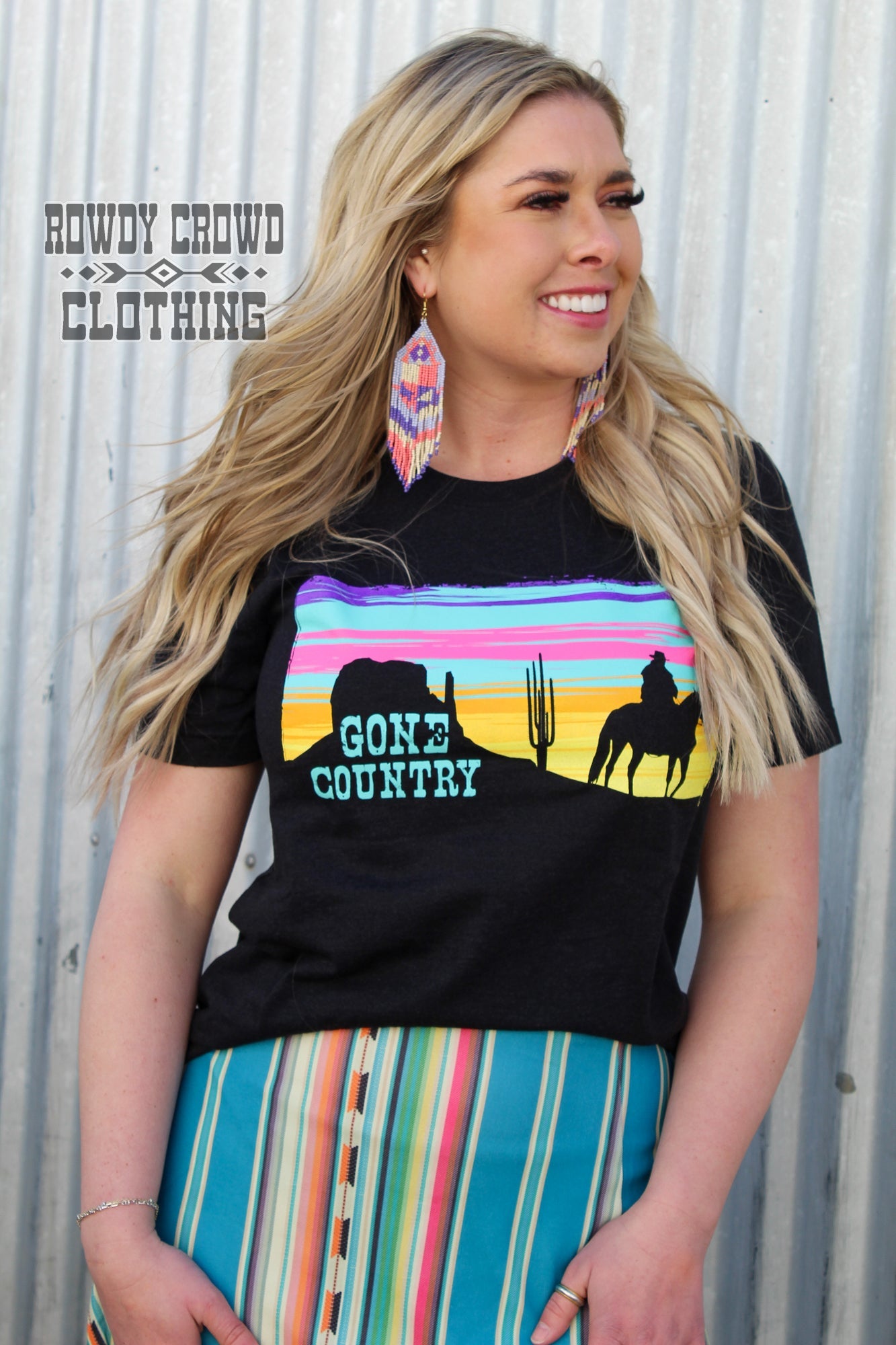 Western Graphic Tee, Western Wholesale, Wholesale Clothing, Western Boutique, Gone Country, Gone Country Tee, Western Apparel, Western Fashion