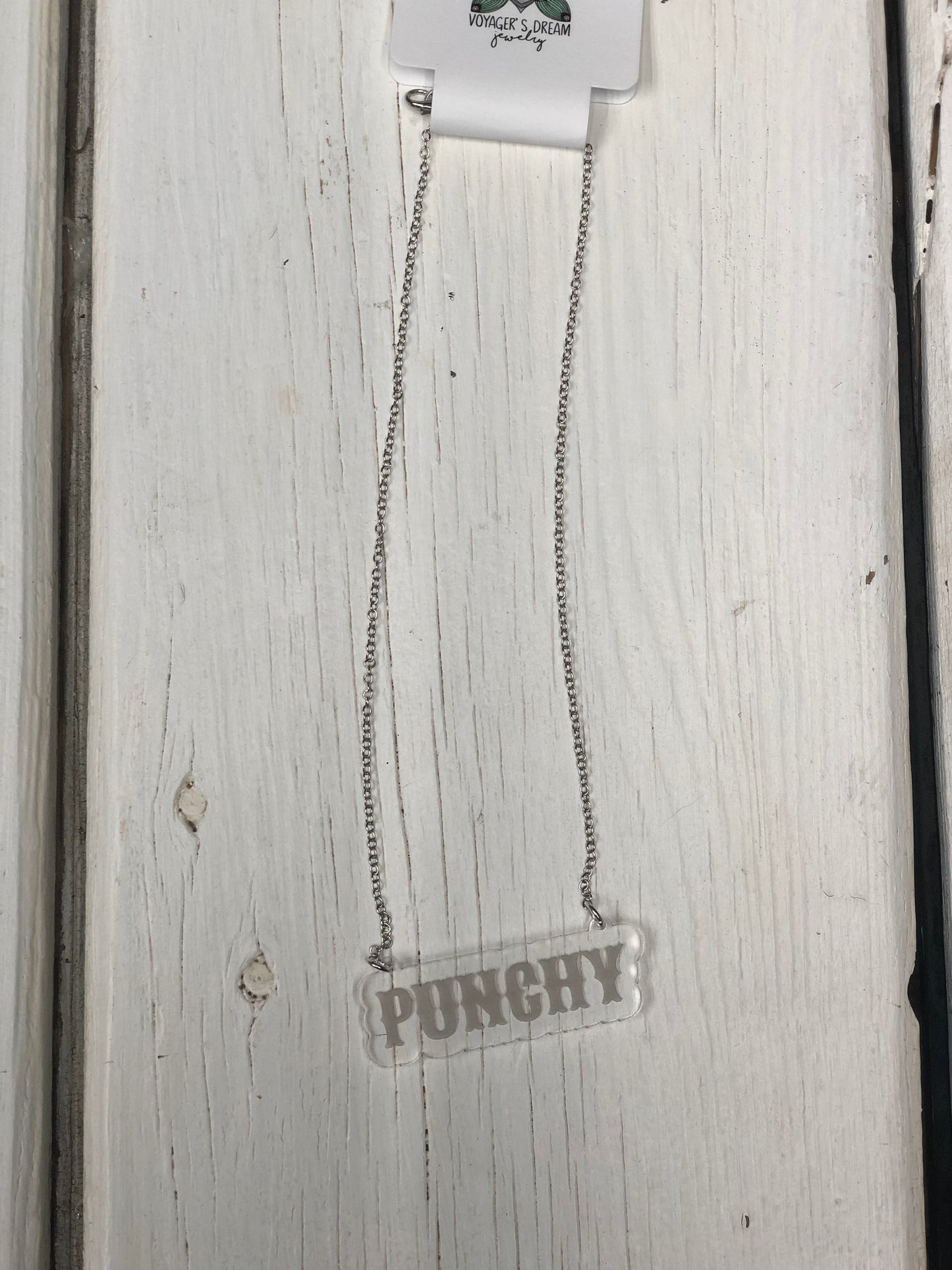 Western Word Necklace