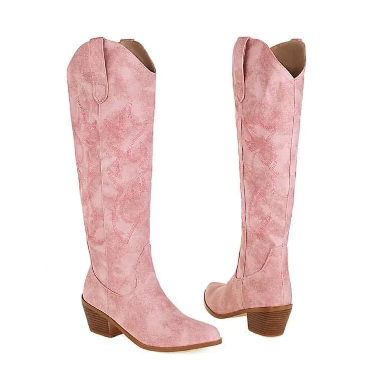 Stagecoach Tall Western Boot in Pink