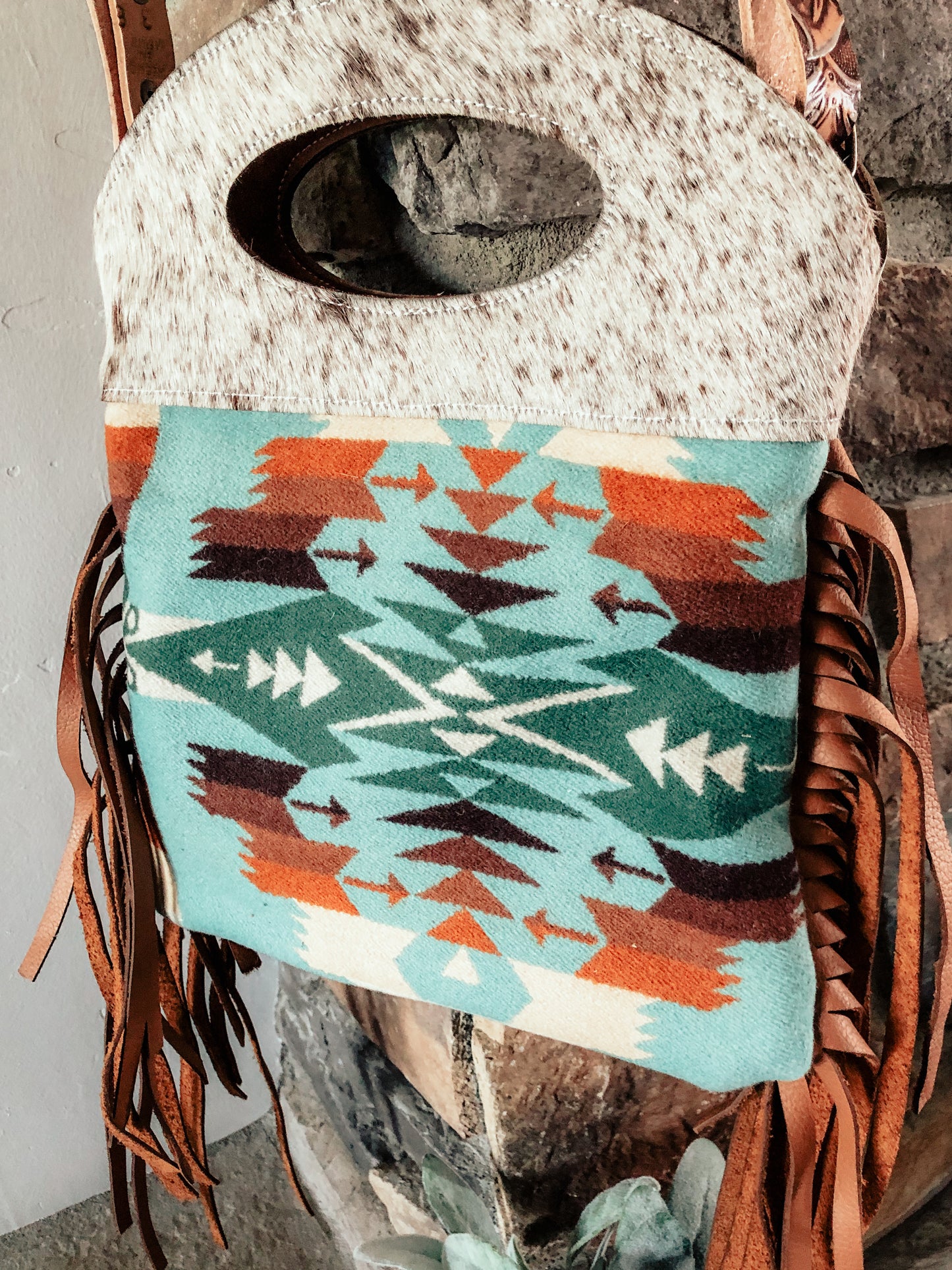 The Juniper Punchy Pendleton Purse